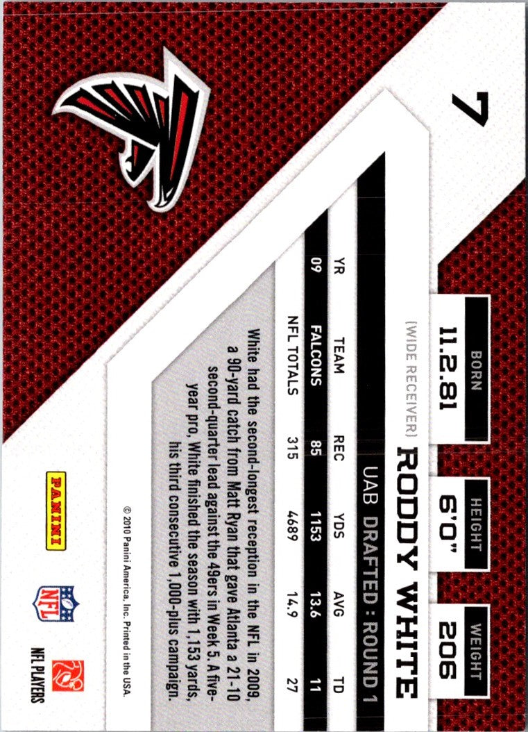 2009 Score Roddy White