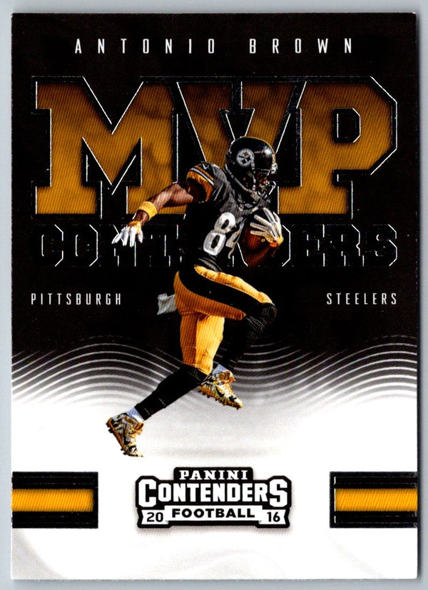 2016 Panini Contenders MVP Antonio Brown #1