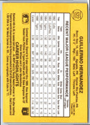 1986 Donruss Willie Hernandez
