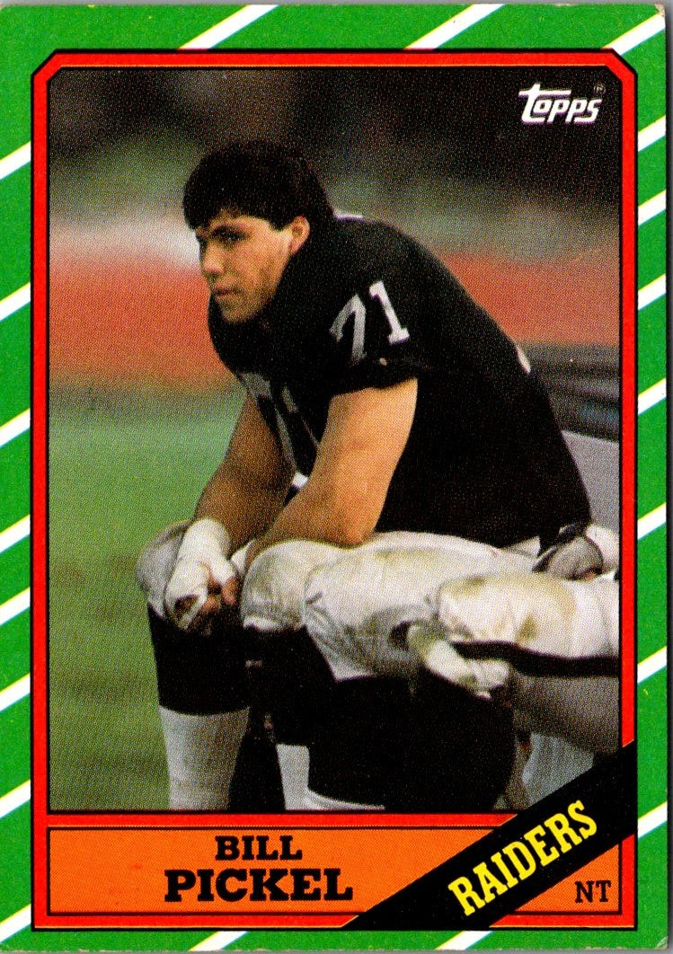 1986 Topps Bill Pickel