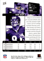 2001 Upper Deck Victory Todd Heap #376 Rookie
