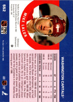 1990 Pro Set Mike Lalor #552 Rookie