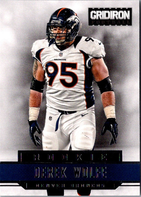 2012 Panini Gridiron Derek Wolfe #228 Rookie