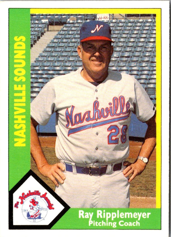 1990 CMC Nashville Sounds Ray Rippelmeyer #25