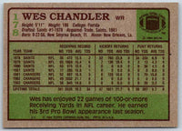 1985 Topps Wes Chandler #178