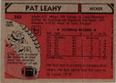 1980 Topps Pat Leahy