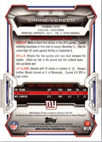 2015 Bowman Shane Vereen #67