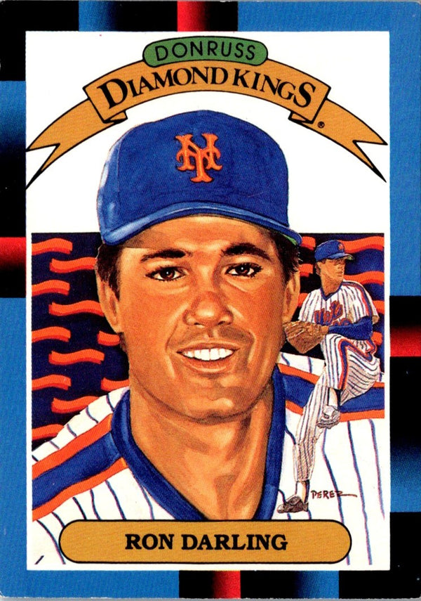 1988 Donruss Diamond Kings Ron Darling #6