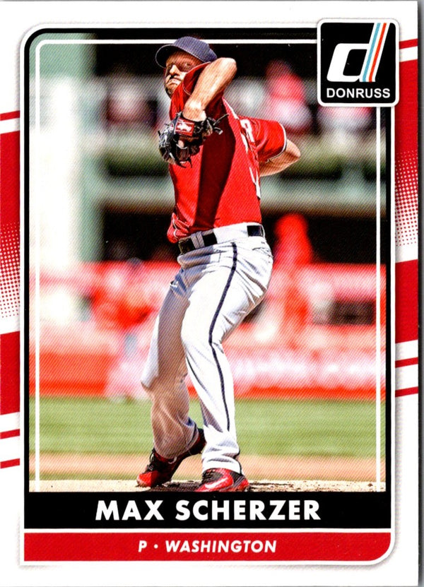 2016 Donruss Max Scherzer #100