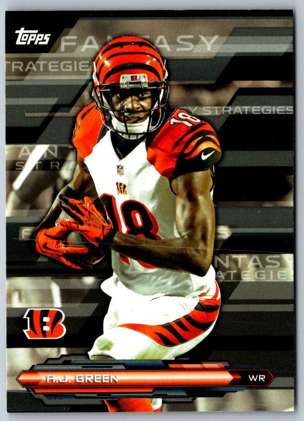 2014 Topps Fantasy Strategies A.J. Green #FFS-AG