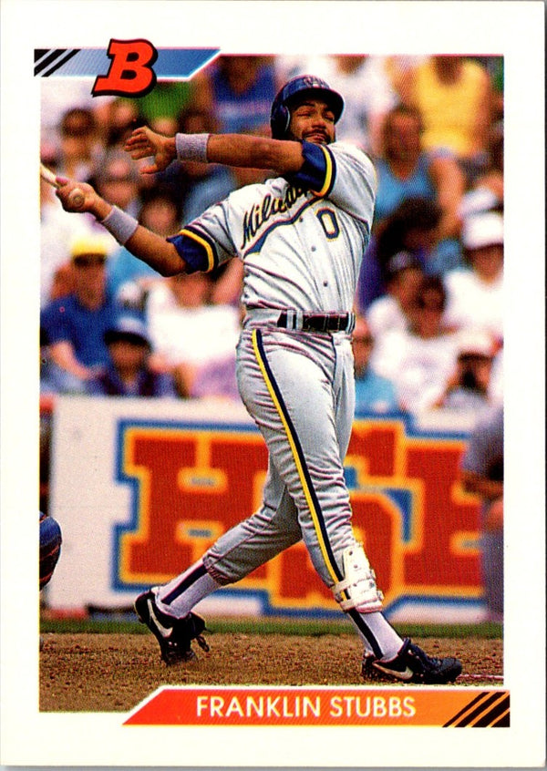 1992 Bowman Franklin Stubbs #49