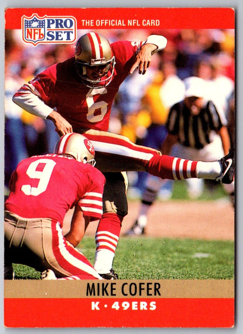 1990 Pro Set Mike Cofer