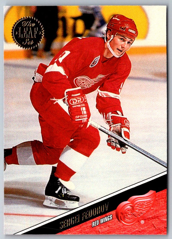 1993 Leaf Sergei Fedorov #129