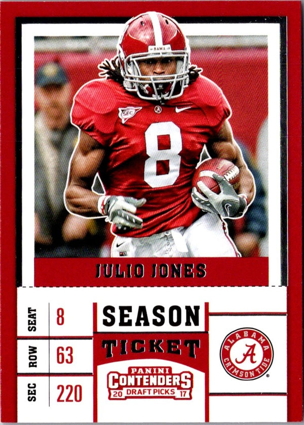 2017 Panini Contenders Draft Picks Julio Jones #56