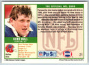 1989 NFL Proset Kent Hull