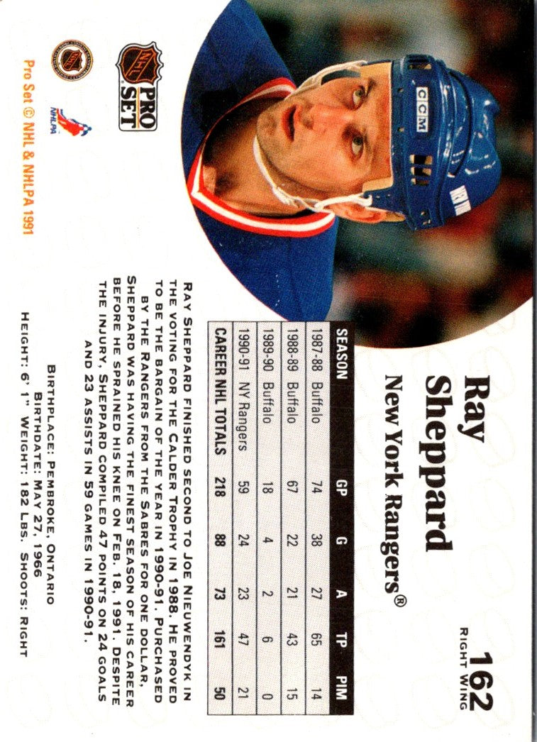 1991 Pro Set Ray Sheppard