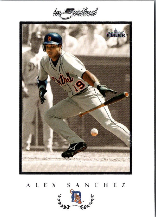 2004 Fleer InScribed Alex Sanchez #27