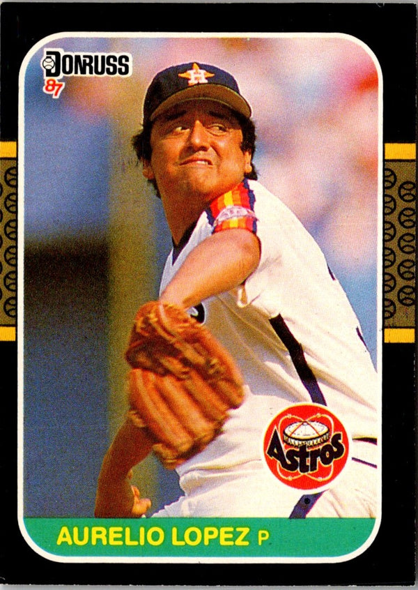 1987 Donruss Aurelio Lopez #629