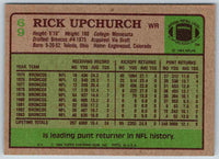 1985 Topps Rick Upchurch #69