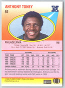 1990 Fleer Anthony Toney