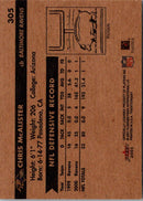 2001 Fleer Tradition Glossy Chris McAlister