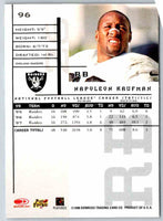 1998 Leaf Rookies And Stars Napoleon Kaufman #96