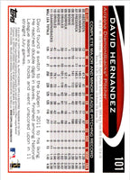 2012 Topps David Hernandez #101