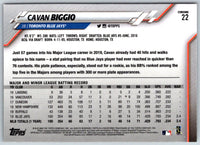 2020 Topps Chrome Cavan Biggio #22