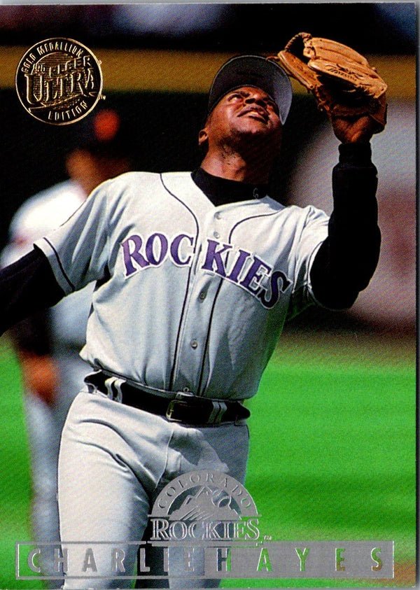 1995 Ultra Gold Medallion Charlie Hayes #154
