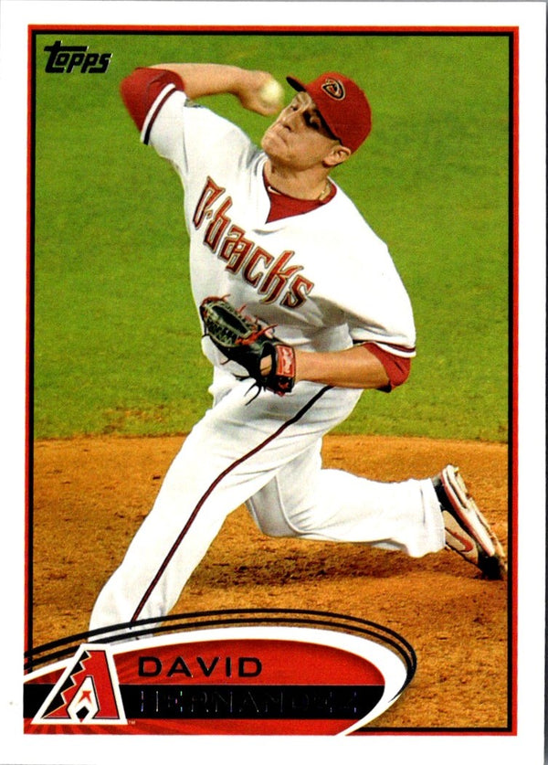 2012 Topps David Hernandez #101