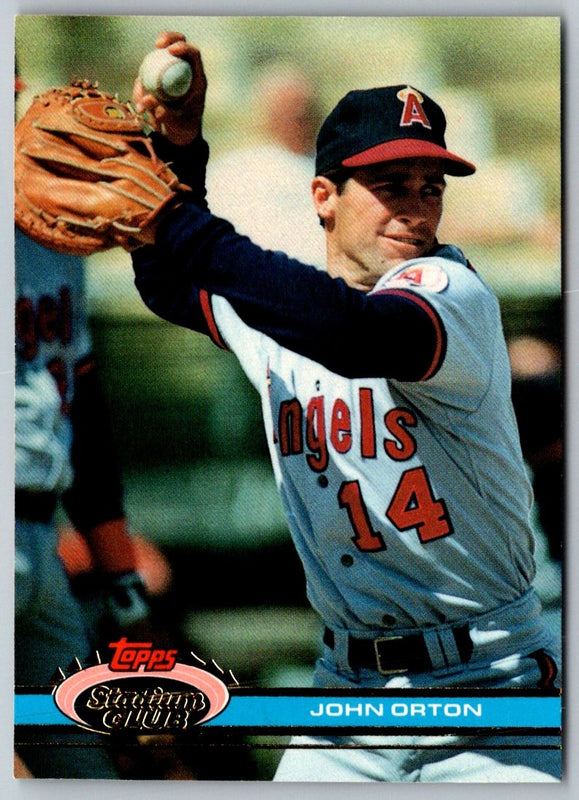 1991 Stadium Club John Orton #591
