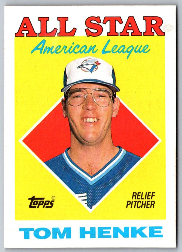 1988 Topps Tom Henke #396