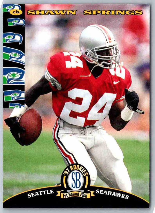 1997 Score Board Sb Shawn Springs #14