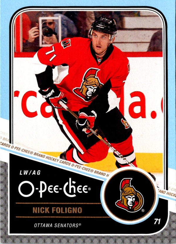 2011 O-Pee-Chee Nick Foligno #486