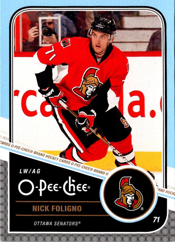 2011 O-Pee-Chee Nick Foligno #486