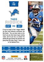 2016 Score Theo Riddick #112