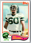 1982 Topps Dan Alexander