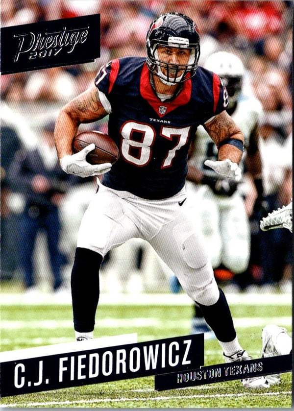 2017 Panini Prestige C.J. Fiedorowicz #148