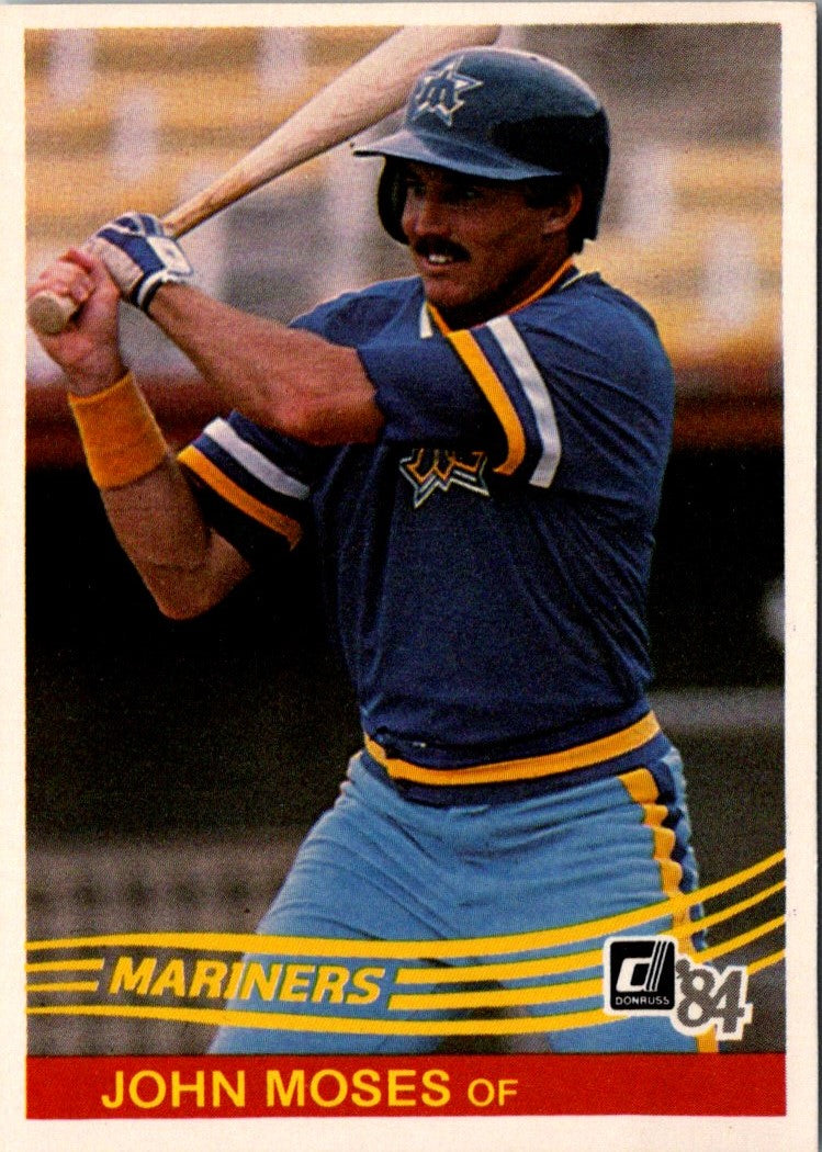 1984 Donruss John Moses