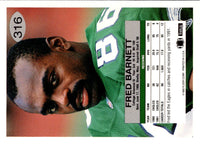 1992 Fleer Fred Barnett #316