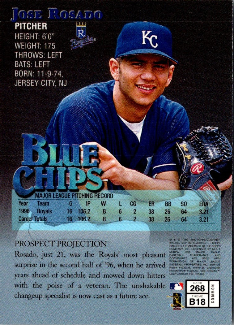 1997 Topps Jose Rosado