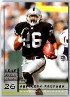 1998 Leaf Rookies And Stars Napoleon Kaufman #96