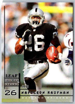 1998 Leaf Rookies And Stars Napoleon Kaufman #96