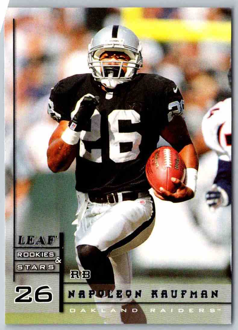 1998 Leaf Rookies And Stars Napoleon Kaufman