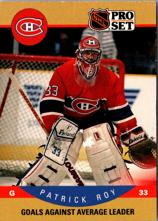 1990 Pro Set Patrick Roy #399
