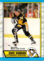 1989 O-Pee-Chee Dave Hannan #257