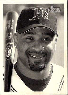2001 Bowman Heritage Greg Vaughn #323