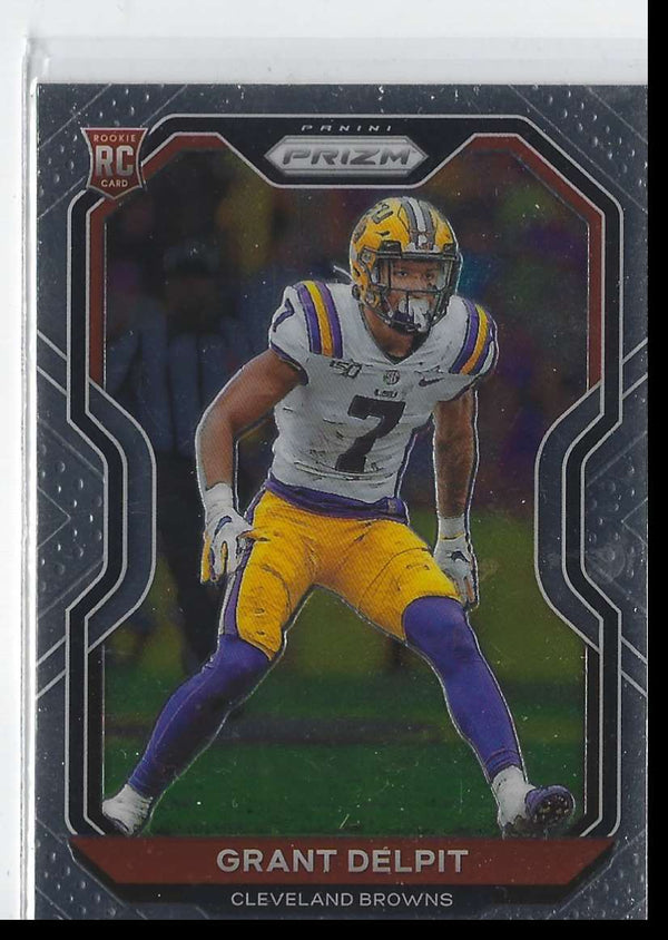 2020 Panini Grant Delpit #137 Rookie