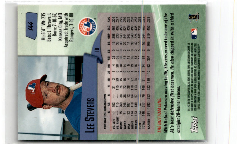 2000 Stadium Club Lee Stevens