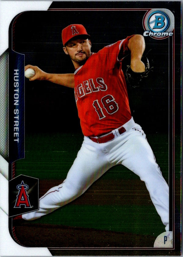 2015 Bowman Chrome Huston Street #123